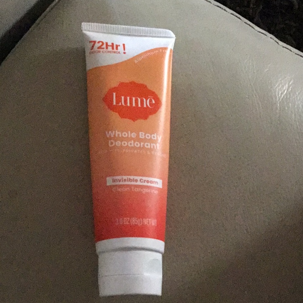 Lume WHOLE body  Deodorant 3 oz CLEAN TANGERINE  BODY Original Formula  Sealed